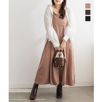 CLETTEオリジナルフリル使いキャミワンピース