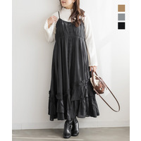 CLETTEオリジナルななめフリルキャミワンピース