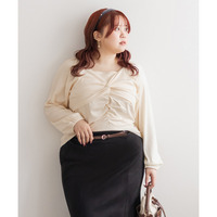 CLETTEオリジナルツイストギャザーカットソー