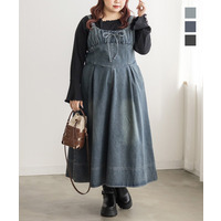 CLETTEオリジナルビスチェ風デニムワンピース