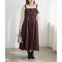 CLETTEオリジナルフロントボタンフラップワンピース