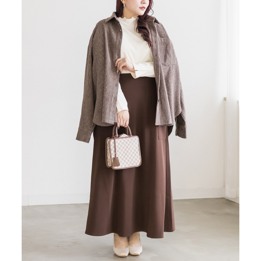 ステッチフレアスカート2