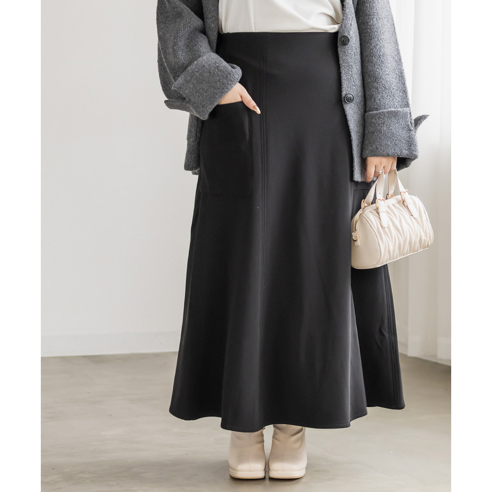 ステッチフレアスカート7