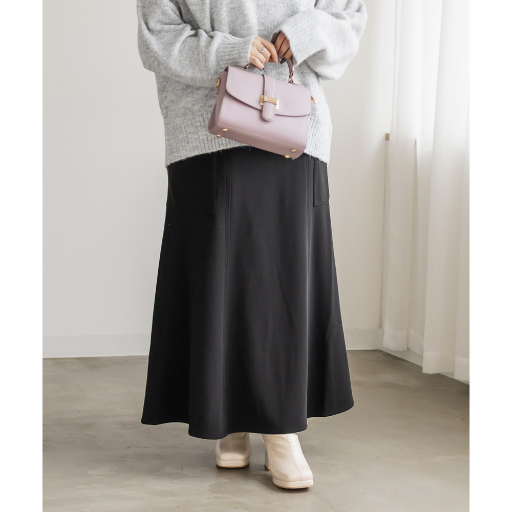 ステッチフレアスカート9