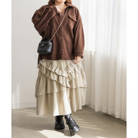 ラッフルデザインスカート