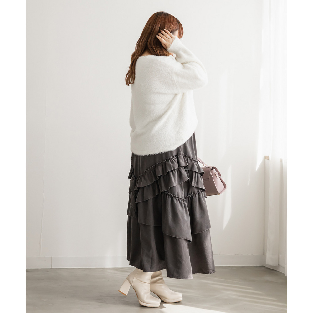 ラッフルデザインスカート6