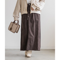 コーデュロイIラインスカート