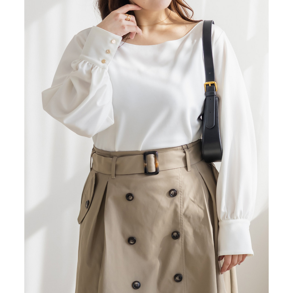 CLETTEオリジナルボートネックカットソーブラウス11