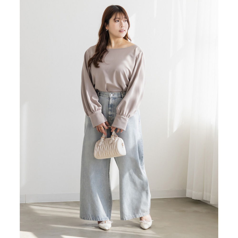 CLETTEオリジナルボートネックカットソーブラウス3