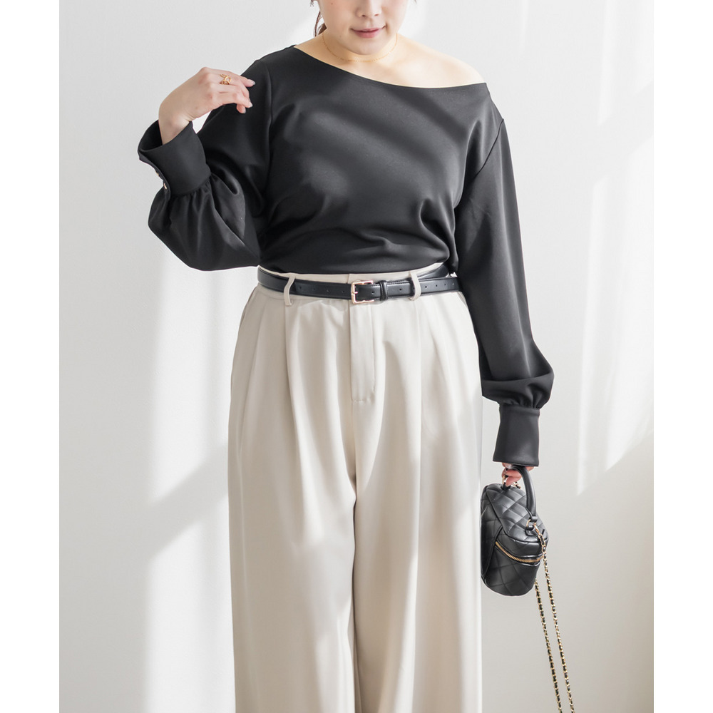 CLETTEオリジナルボートネックカットソーブラウス9