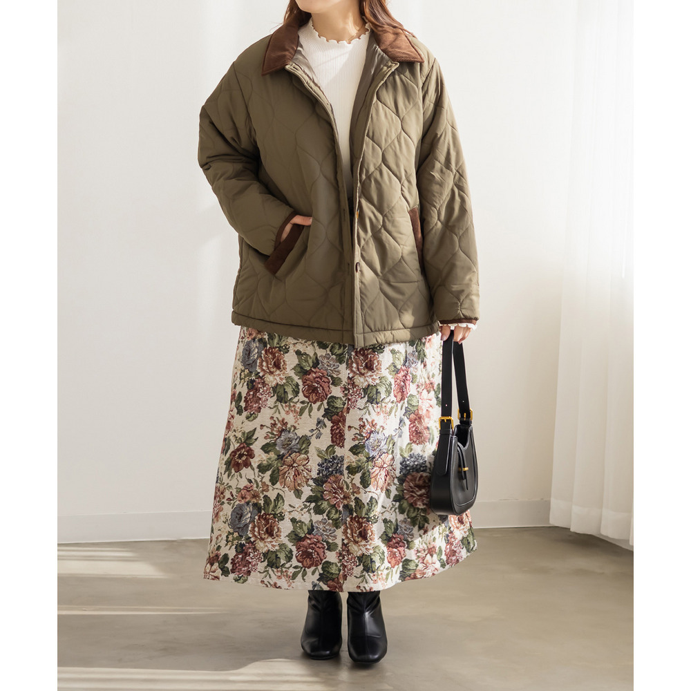 CLETTEオリジナルAラインゴブランスカート8