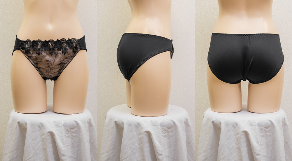 フラワー刺繍レースショーツ6