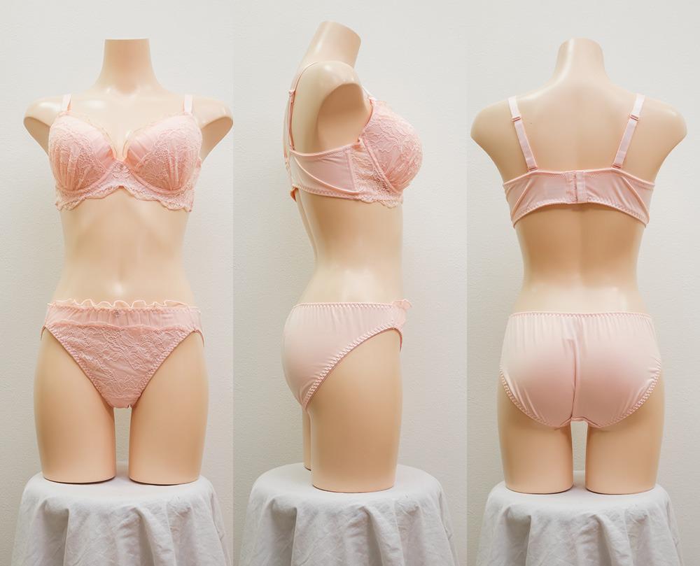フェミニンレースブラジャー&ショーツセット8