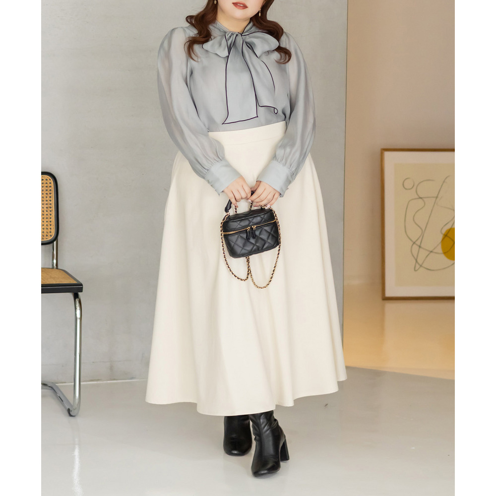 ロングフレアスカート2