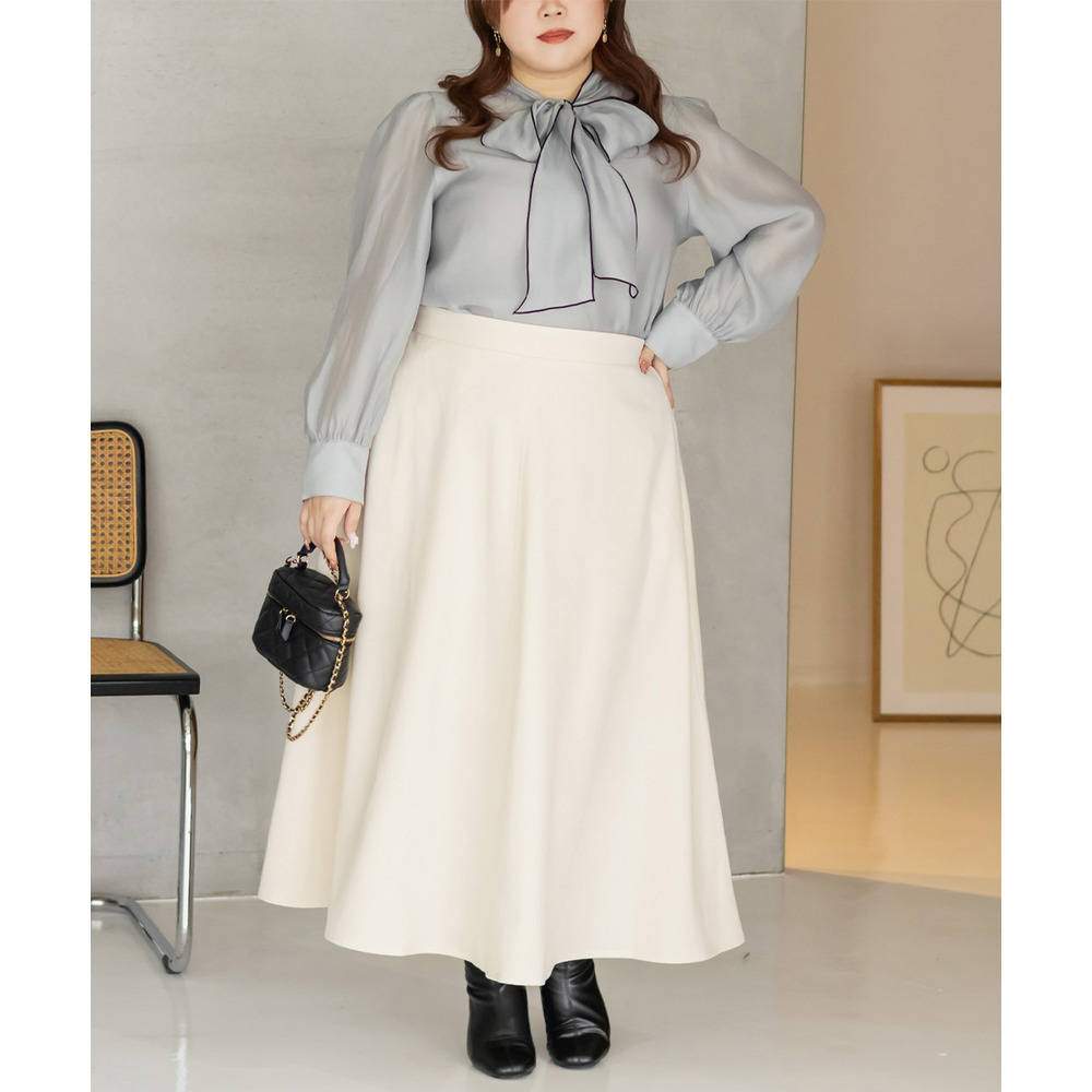 ロングフレアスカート3