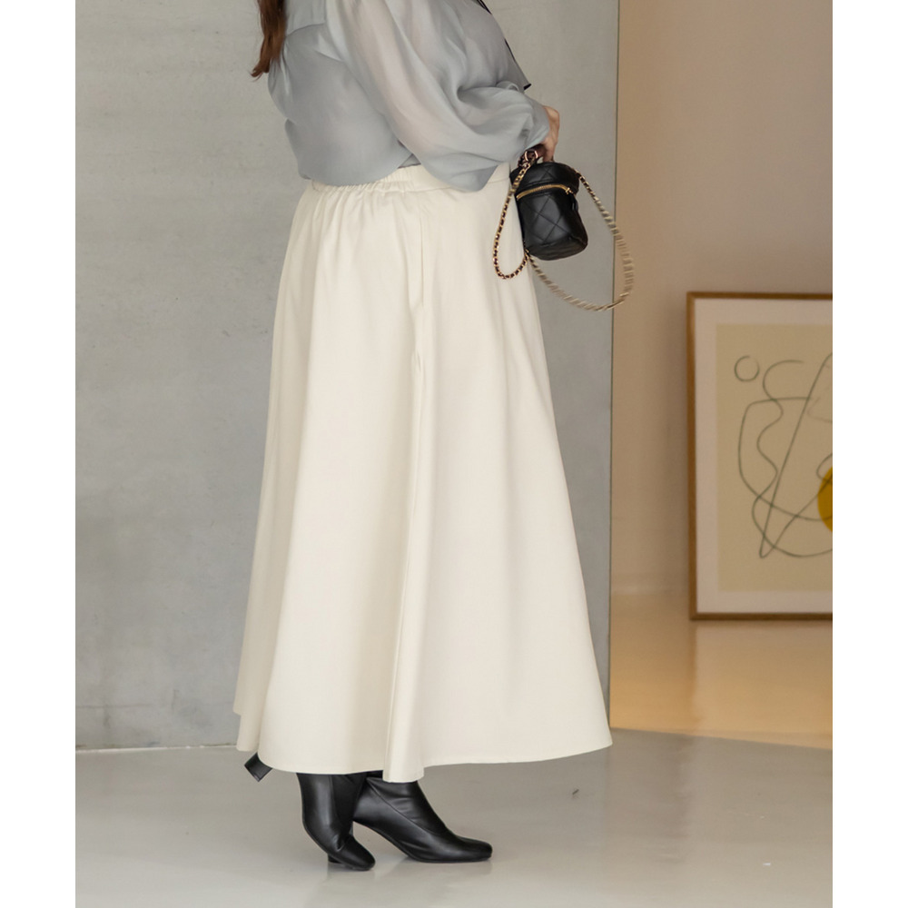 ロングフレアスカート4
