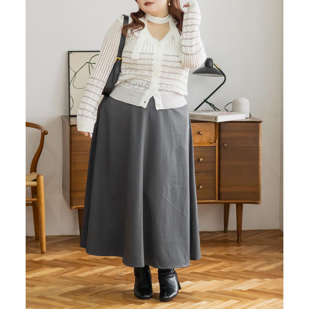 ロングフレアスカート8