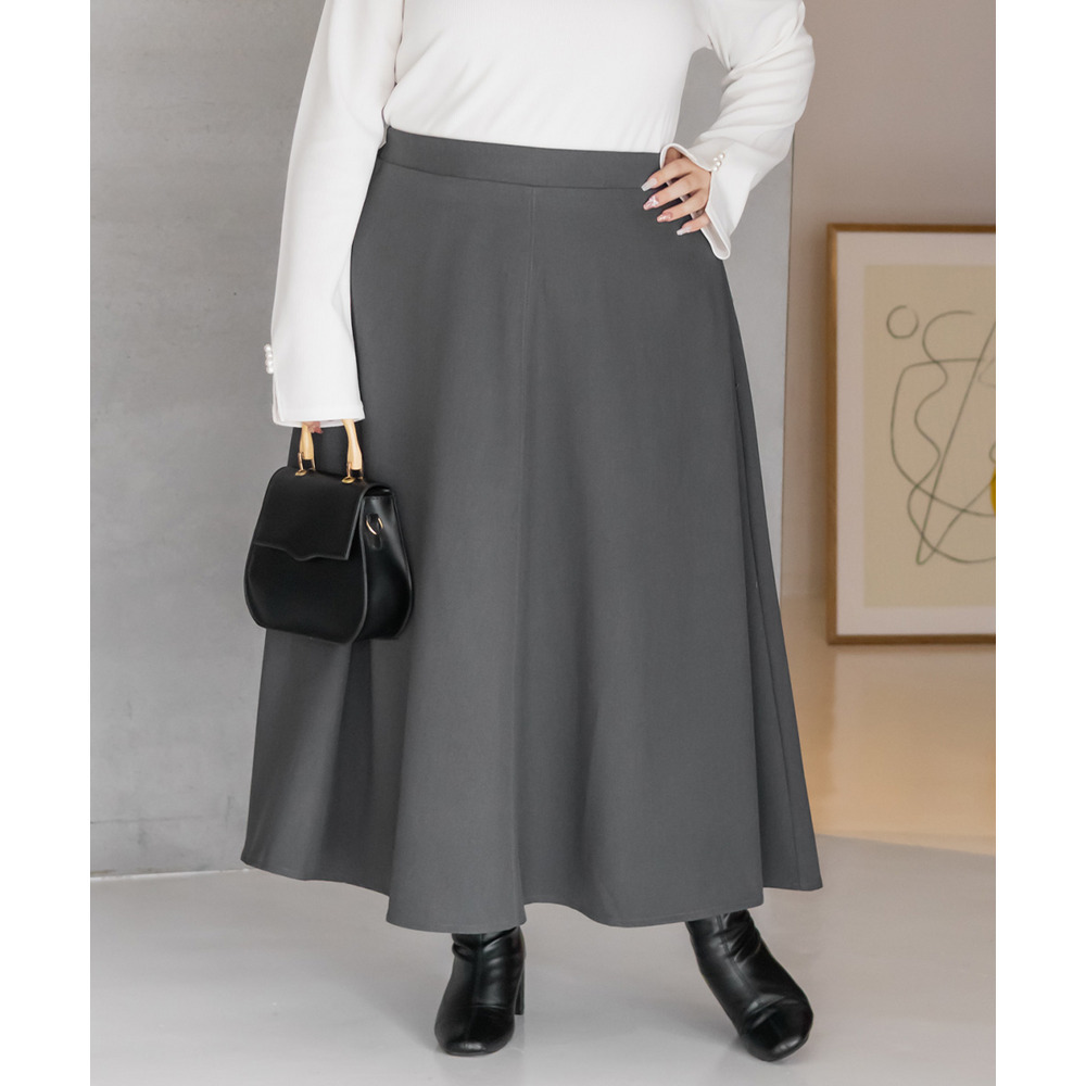 ロングフレアスカート1