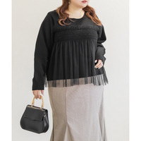 CLETTEオリジナルシャーリングチュールドッキングニット