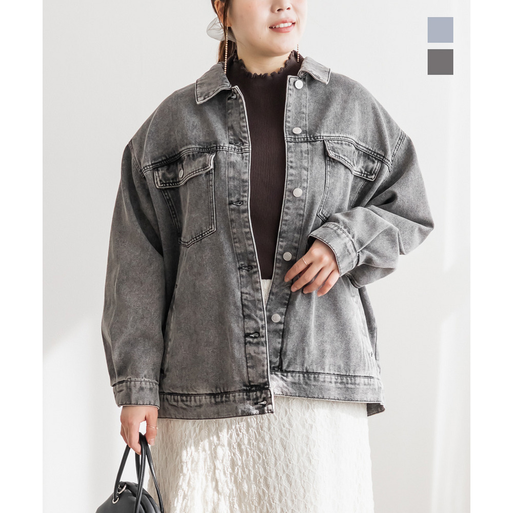 デニムオーバージャケット