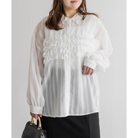 フリルシアーブラウス