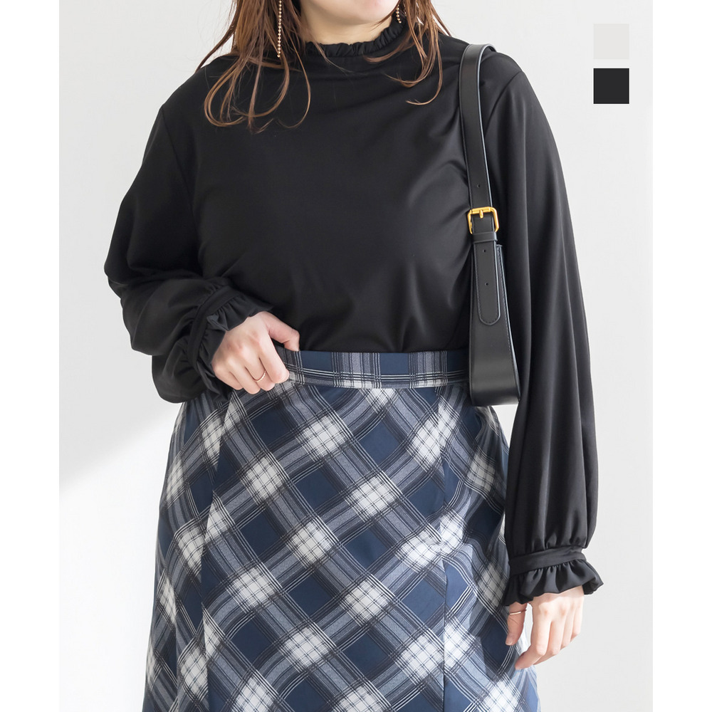 プチハイフリルカットプルオーバー