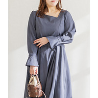 CLETTEオリジナルデザインネックベルト付きワンピース