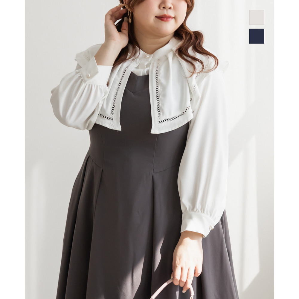 ビックカラーブラウス