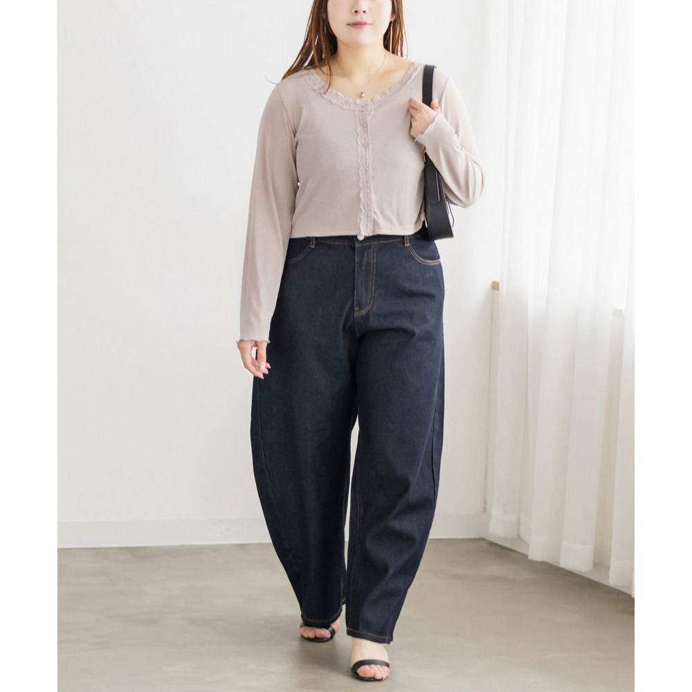 シアーレースカーディガン2