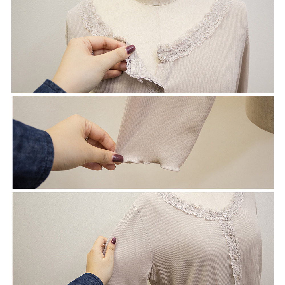 シアーレースカーディガン8