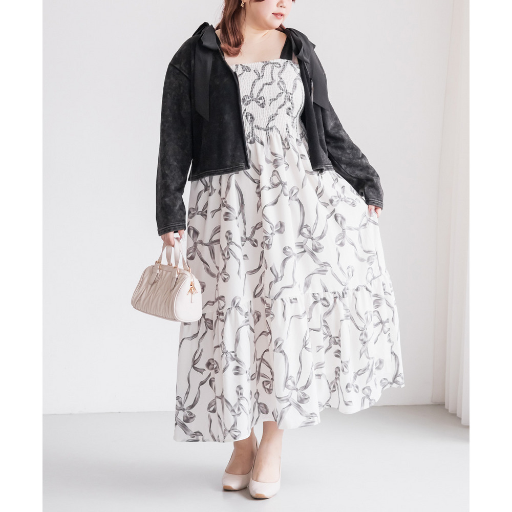 ダメージ加工風裏毛ジップカーディガン4