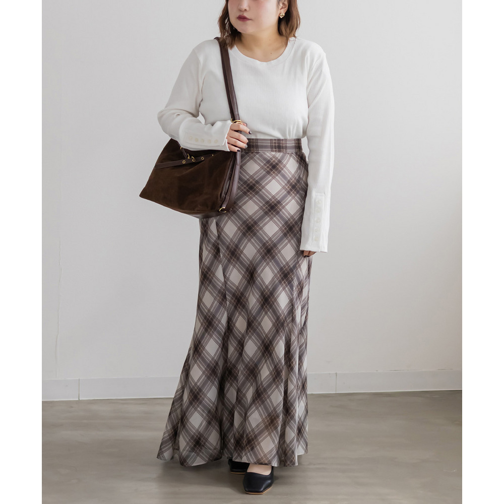 ボタンスリーブリブプルオーバー2