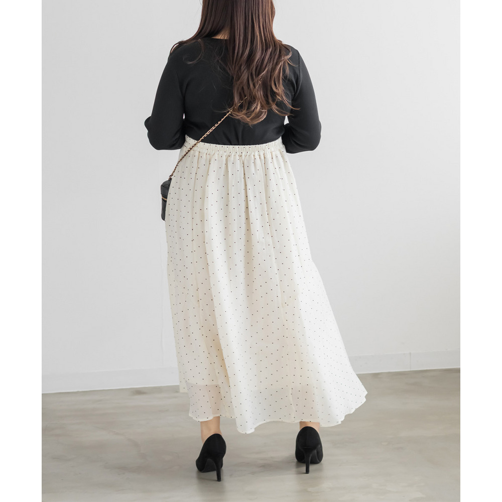 ボタンスリーブリブプルオーバー8