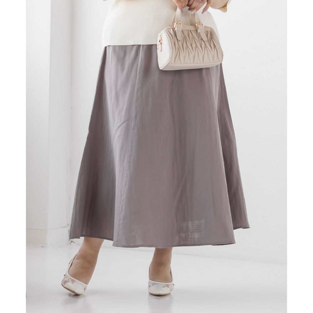 ダブルガーゼパネル切替スカート1