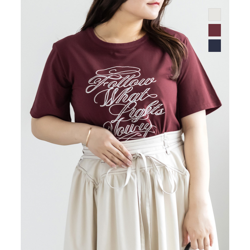 CLETTEオリジナルロゴ刺繍Tシャツ