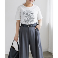 CLETTEオリジナルロゴ刺繍Tシャツ