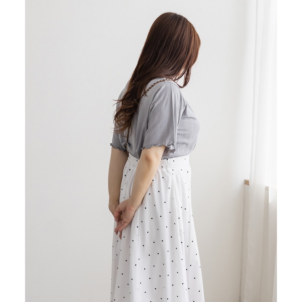 CLETTEオリジナル裾メローシンプルTシャツ6