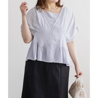 CLETTEオリジナルウエストピンタックブラウス