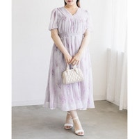 CLETTEオリジナルぼかし花柄ワンピース