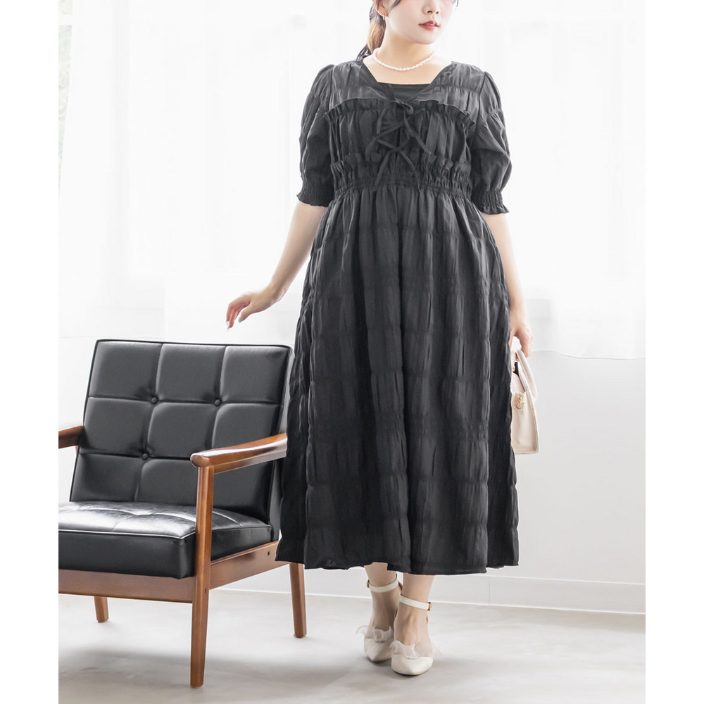 CLETTEオリジナルフロントリボンプリーツワンピース9