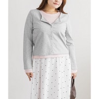 CLETTEオリジナル配色レイヤード風プルオーバー