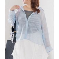 CLETTEオリジナルシアーストライプシャツ