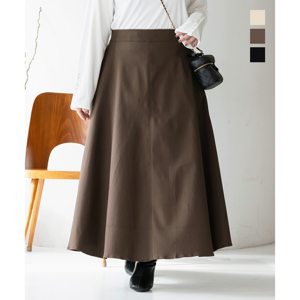 CLETTEオリジナルフレアロングスカート