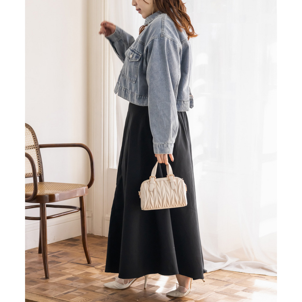 CLETTEオリジナルフレアロングスカート10