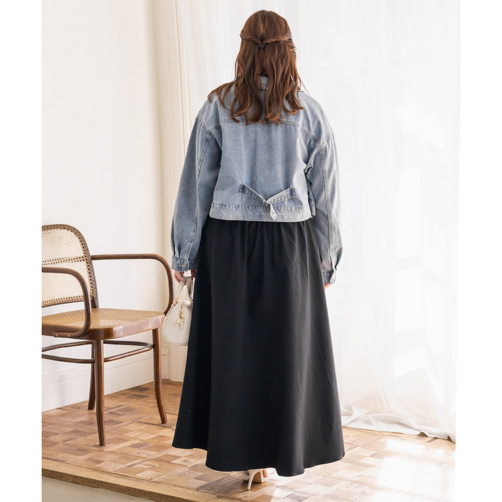 CLETTEオリジナルフレアロングスカート11