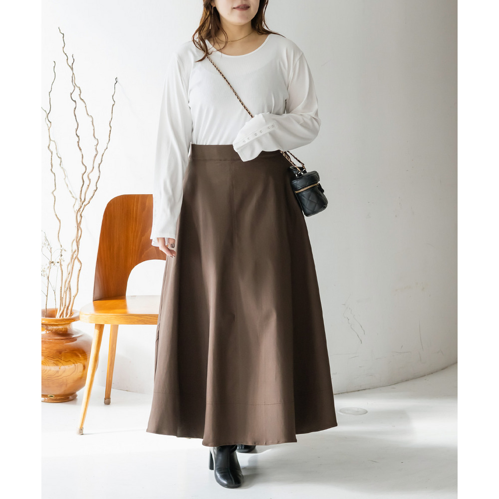 CLETTEオリジナルフレアロングスカート2