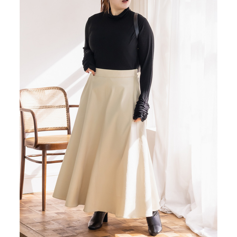 CLETTEオリジナルフレアロングスカート5