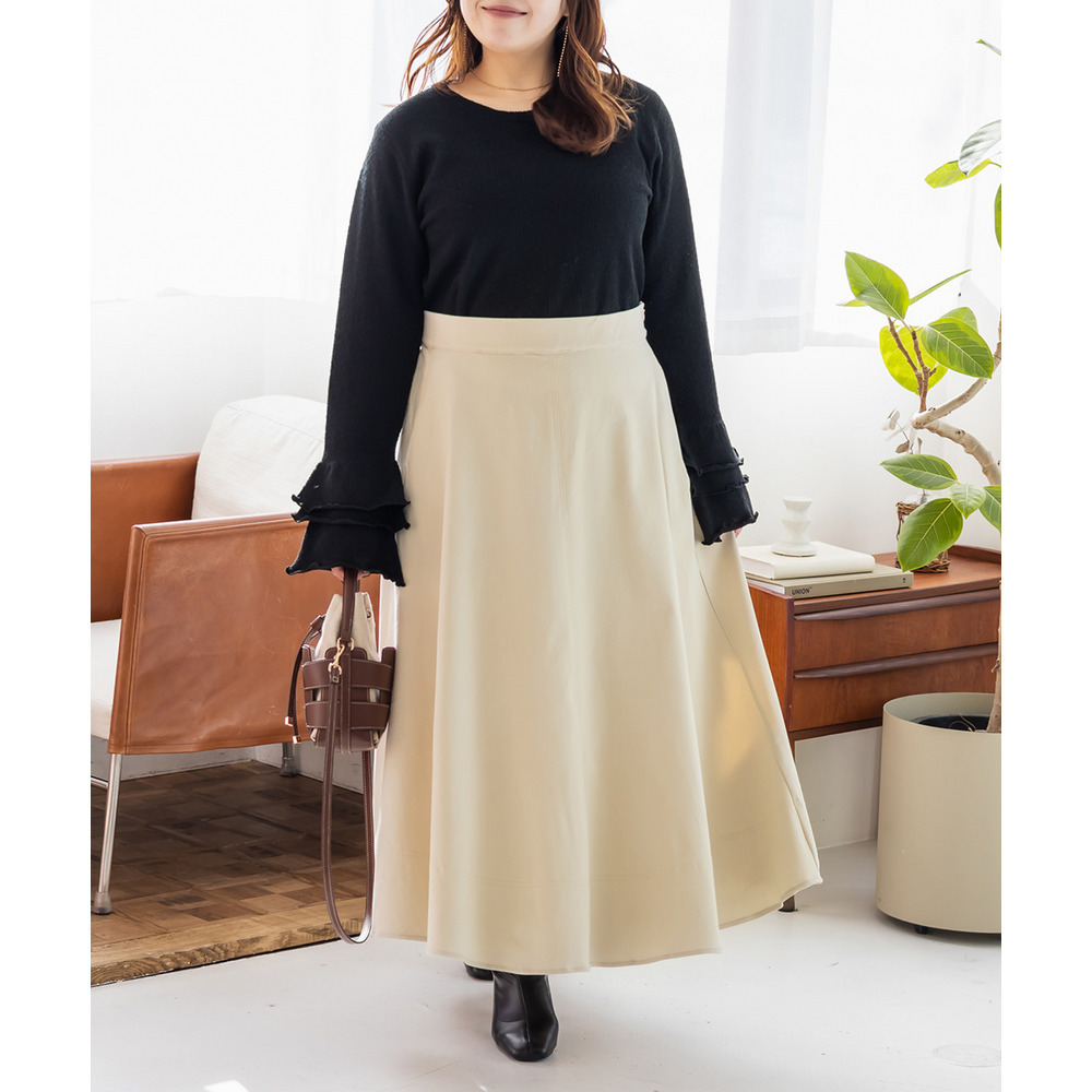 CLETTEオリジナルフレアロングスカート6