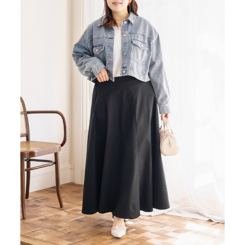 CLETTEオリジナルフレアロングスカート9