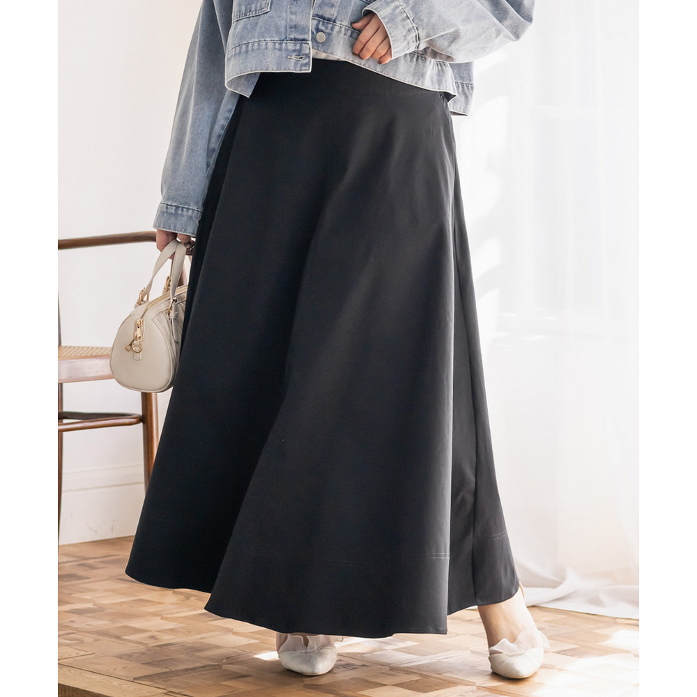 CLETTEオリジナルフレアロングスカート1